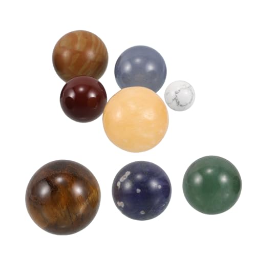 BESPORTBLE Modell Sonnensystem Modell Vorschulspielzeug Kinderspielzeug Weltraumspielzeug Sonnensystem Ornamente Kinderplanetenspielzeug Steinplanetenspielzeug von BESPORTBLE
