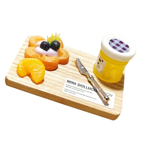 BESPORTBLE Modell mit Erdbeere und Blaubeere Dekorative Miniatur für Miniaturhäuser und Fotorequisiten von BESPORTBLE