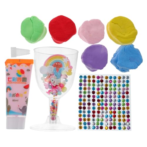BESPORTBLE Modelliermasse für DIY Knete für Jungen und Mädchen Kreative Handarbeit mit Ultraleichtem Material für Bastelprojekte und Gemeinsame Aktivitäten BESPORTBLE Modelliermasse für DIY Knete für Jungen und Mädchen Kreative Handarbeit mit Ultraleichtem Material für Bastelprojekte und Gemeinsame Aktivitäten von BESPORTBLE