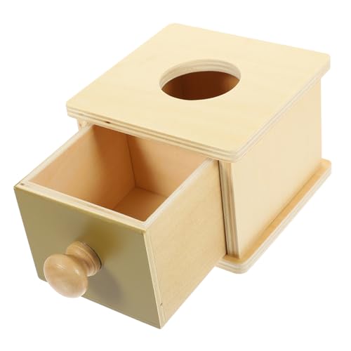 BESPORTBLE Montessori Box für Holz Lernspielzeug zur Motorischer Fähigkeiten Objekt Dauer Box für Frühe Erziehung Sensorisches für Kleinkinder Spaßige Vorschulaktivitäten BESPORTBLE Montessori Box für Holz Lernspielzeug zur Motorischer Fähigkeiten Objekt Dauer Box für Frühe Erziehung Sensorisches für Kleinkinder Spaßige Vorschulaktivitäten von BESPORTBLE