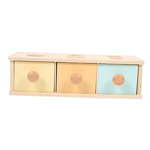 BESPORTBLE Montessori Box für Kleinkinder Pädagogische Holzspielzeug Box zur Motorischer Fähigkeiten und Sowie Objektkenntnis für Vorschulaktivitäten BESPORTBLE Montessori Box für Kleinkinder Pädagogische Holzspielzeug Box zur Motorischer Fähigkeiten und Sowie Objektkenntnis für Vorschulaktivitäten von BESPORTBLE