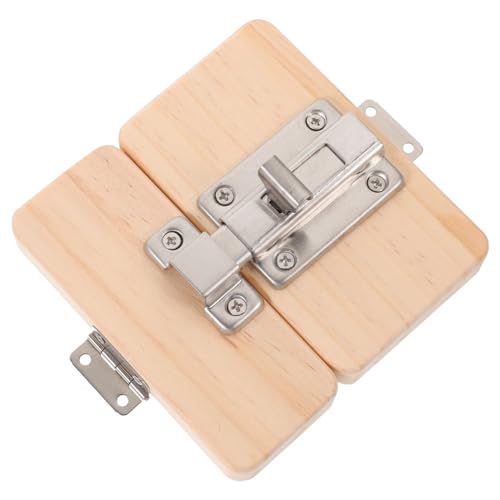 BESPORTBLE Montessori Busy Board Kinderspielzeug Sensorplatine Für Türverriegelung Aus Holz DIY Zubehör Für Entwicklungsaktivitäten Für Kleinkinder Ab Jahr von BESPORTBLE