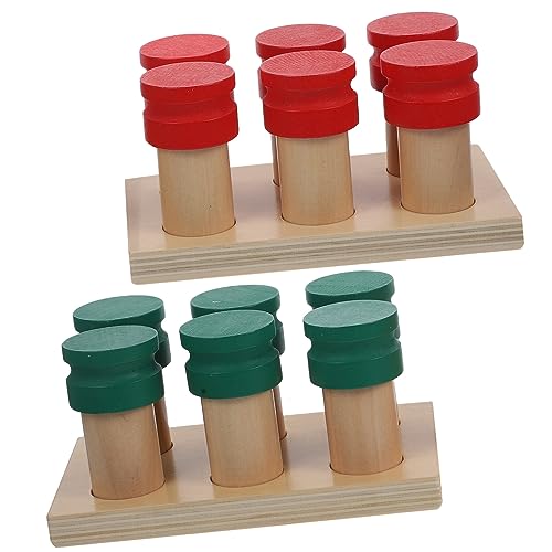 BESPORTBLE Montessori Holz Interaktive Sinnesbox für Lernspielzeug zur des Geruchssinns für Vorschulkinder und Kleinkinder BESPORTBLE Montessori Holz Interaktive Sinnesbox für Lernspielzeug zur des Geruchssinns für Vorschulkinder und Kleinkinder von BESPORTBLE