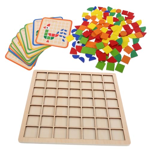 BESPORTBLE Montessori Holzpuzzle Teiliges mit Geometrischen Formblöcken Natürliches Material Fördert Logisches Kreativität und Hand Auge Koordination für Vorschule und Kindergarten BESPORTBLE Montessori Holzpuzzle Teiliges mit Geometrischen Formblöcken Natürliches Material Fördert Logisches Kreativität und Hand Auge Koordination für Vorschule und Kindergarten von BESPORTBLE