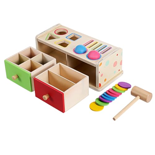 BESPORTBLE Montessori Holzspielzeug Farb und Formensortierer mit Stabilen Bausteinen Lernspielzeug zur Farberkennung und Formzuordnung für Kleinkinder Ab Jahren Pädagogisches Frühförderungs BESPORTBLE Montessori Holzspielzeug Farb und Formensortierer mit Stabilen Bausteinen Lernspielzeug zur Farberkennung und Formzuordnung für Kleinkinder Ab Jahren Pädagogisches Frühförderungs von BESPORTBLE