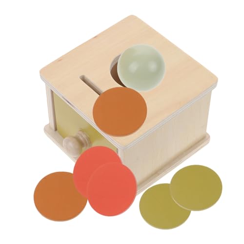 BESPORTBLE Montessori Holzspielzeug Münzbox und Ballwurfspiel für Kleinkinder Feinmotorik Hand Auge Koordination Farberkennung und Konzentration Geeignet für Ab Monaten BESPORTBLE Montessori Holzspielzeug Münzbox und Ballwurfspiel für Kleinkinder Feinmotorik Hand Auge Koordination Farberkennung und Konzentration Geeignet für Ab Monaten von BESPORTBLE