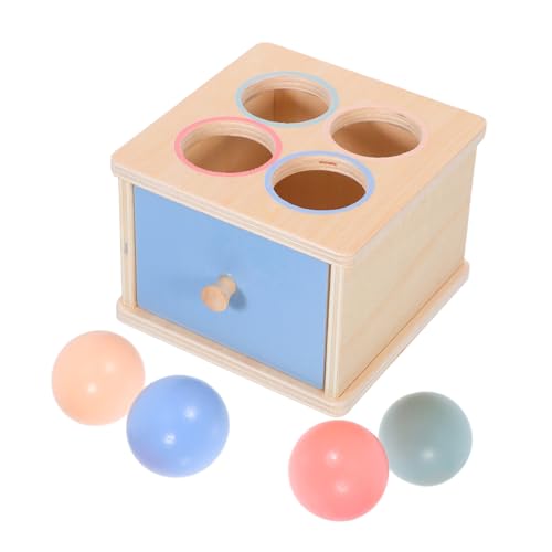 BESPORTBLE Montessori Holzspielzeug Sortierbox Farb Formerkennung Lernspielzeug Ab Jahr für Vorschule und Frühkindliche Bildung zur Feinmotorik und Kognitiver Entwicklung von BESPORTBLE