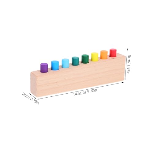 BESPORTBLE Montessori Holzspielzeug für Kleinkinder Pädagogisches Sortierspiel Sensorisches Motorikspielzeug für Feinmotorik und Farberkennung Handliches Lernspielzeug Ab Jahr BESPORTBLE Montessori Holzspielzeug für Kleinkinder Pädagogisches Sortierspiel Sensorisches Motorikspielzeug für Feinmotorik und Farberkennung Handliches Lernspielzeug Ab Jahr von BESPORTBLE