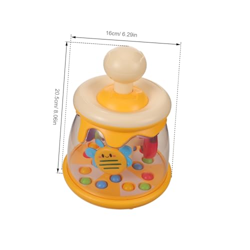 BESPORTBLE Druck-dreh-babyspielzeug Sensorischer Ball Mit Insektenthema Montessori-lernspielzeug Für Kleinkinder Frühe Entwicklung Der Motorik Und Kognition Interaktives Kinderspielzeug von BESPORTBLE
