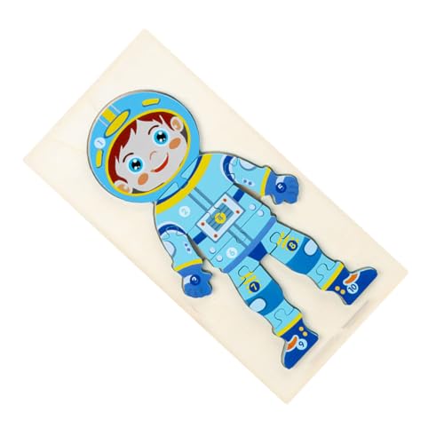 BESPORTBLE Montessori Menschliches Körper Puzzle Für Kleinkinder Spielerisches Lernspielzeug Für Jahre Alte Jungen Und Interaktives Puzzle Mit Astronauten von BESPORTBLE