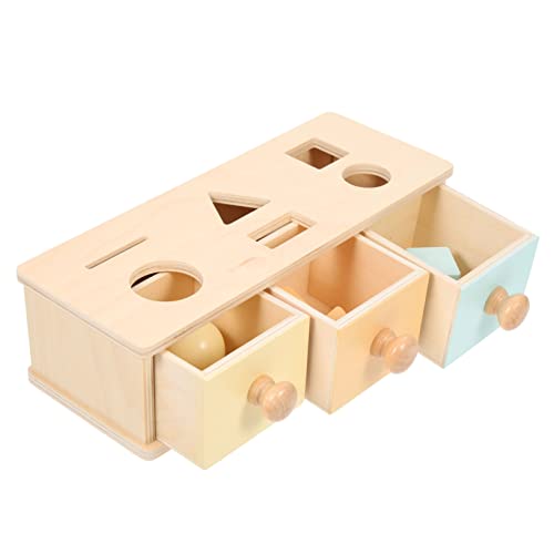 BESPORTBLE Montessori Objektpermanenz Box Für Kleinkinder Kognitives Lernspielzeug Mit Holzkugeln Farbenfrohem Design Für Vorschulbildung Fördert Die Motorischen BESPORTBLE Montessori Objektpermanenz Box Für Kleinkinder Kognitives Lernspielzeug Mit Holzkugeln Farbenfrohem Design Für Vorschulbildung Fördert Die Motorischen von BESPORTBLE