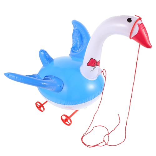 BESPORTBLE Montessori Ziehspielzeug Frosch Aufblasbar Pull String Funktion Fördert Motorik Kindergeburtstag Partydeko Kleinkinder Spielspaß Sicheres Material Kreatives von BESPORTBLE