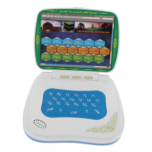 BESPORTBLE Multifunktionaler Lernlaptop mit Arabischer Sprachunterstützung Faltbares Touchscreen für Kleinkinder Tragbares Pädagogisches Computer mit Wiederholfunktion für Frühkindliche BESPORTBLE Multifunktionaler Lernlaptop mit Arabischer Sprachunterstützung Faltbares Touchscreen für Kleinkinder Tragbares Pädagogisches Computer mit Wiederholfunktion für Frühkindliche von BESPORTBLE