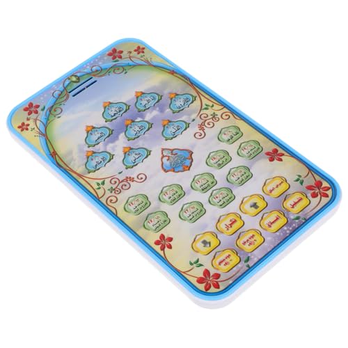 BESPORTBLE Multifunktionales Arabisches Lernspielzeug Elektronisches Lesetablett für Frühpädagogisches Blaues Alphabet Lerngerät für Jungen und Mädchen Tragbar und Vielseitig BESPORTBLE Multifunktionales Arabisches Lernspielzeug Elektronisches Lesetablett für Frühpädagogisches Blaues Alphabet Lerngerät für Jungen und Mädchen Tragbar und Vielseitig von BESPORTBLE