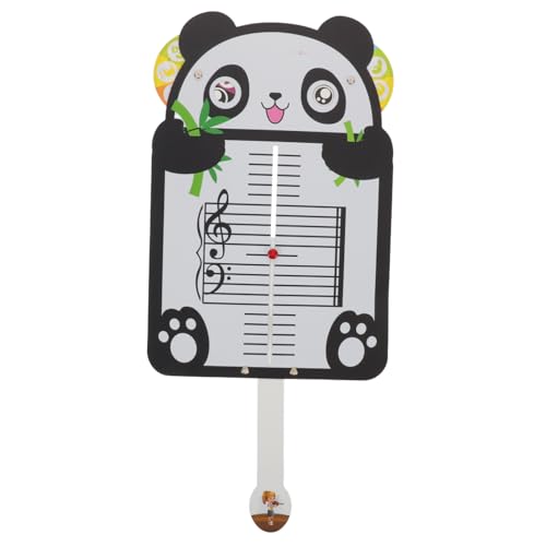 BESPORTBLE Musik Lernkarten mit Panda Design für Anfänger Tragbare Musiktheorie Notenlesetafel mit Rhythmus-übungsboard für Klavier Schüler Musikunterricht Zuhause und Schule von BESPORTBLE