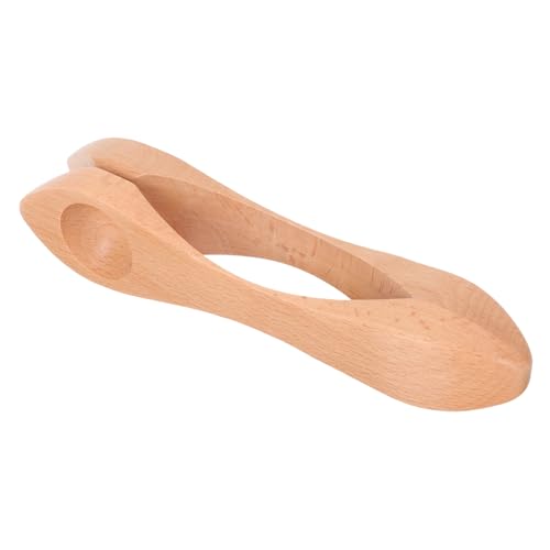 BESPORTBLE Musikalischer Holzlöffel Traditionelles Percussion Instrument für Musik und Rhythmusförderung Handgefertigt aus Naturholz Leicht und Langlebig von BESPORTBLE