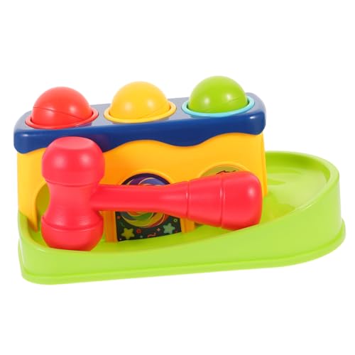 BESPORTBLE Musikalisches Hämmer Bunten Bällen Pädagogisches Hammerspiel für Motorische Entwicklung Farbenfrohes Klopfspiel als Kindergeburtstagsgeschenk für Jungen und Zufällige Farbe BESPORTBLE Musikalisches Hämmer Bunten Bällen Pädagogisches Hammerspiel für Motorische Entwicklung Farbenfrohes Klopfspiel als Kindergeburtstagsgeschenk für Jungen und Zufällige Farbe von BESPORTBLE