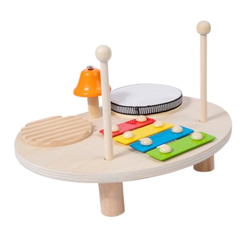 BESPORTBLE Musikalisches Holzspielzeug für Multifunktionales Xylophon mit Trommel und Interaktiven Funktionen für Lernspiele und Kreative Unterhaltung Fördert Musikalität und Hand Augen BESPORTBLE Musikalisches Holzspielzeug für Multifunktionales Xylophon mit Trommel und Interaktiven Funktionen für Lernspiele und Kreative Unterhaltung Fördert Musikalität und Hand Augen von BESPORTBLE