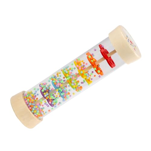 BESPORTBLE Musikinstrument Holz-rassel Montessori Musikspielzeug Regenmacher mit Einzigartigem Regenklang Kindgerechtes Orff Percussion Instrument für Musikalische Früherziehung und BESPORTBLE Musikinstrument Holz-rassel Montessori Musikspielzeug Regenmacher mit Einzigartigem Regenklang Kindgerechtes Orff Percussion Instrument für Musikalische Früherziehung und von BESPORTBLE