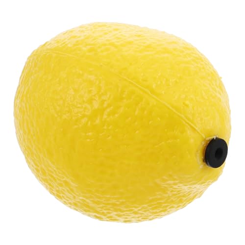 BESPORTBLE Musikinstrument Sand Shaker Modell Maracas Lernspielzeug Fördert Hand Auge Koordination Kreativität Robust Bruchfest Kunststoff Lemon von BESPORTBLE
