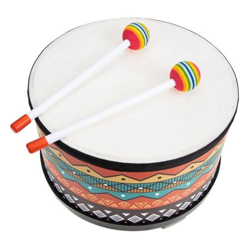 BESPORTBLE Musikspielzeug Orff Trommel Plastik Schlaginstrument mit Schlägeln Sicheres Lernspielzeug zur Musikalischen Früherziehung für Jungen und Mädchen von BESPORTBLE
