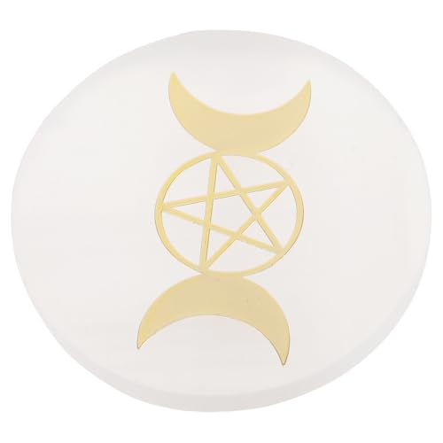 BESPORTBLE Mystische Kristallrunde Tischmatte für Wahrsagung Einzigartiges Design für Spirituelle Rituale Deko für Zuhause und Büro aus Gefertigt BESPORTBLE Mystische Kristallrunde Tischmatte für Wahrsagung Einzigartiges Design für Spirituelle Rituale Deko für Zuhause und Büro aus Gefertigt von BESPORTBLE