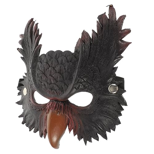 BESPORTBLE Neuartige Eulenmaske für Halloween Tier Gesichtsmaske für Kostümpartys Dekorative Maskerade Requisite für Cosplay und Maskenball Geeignet für Viele Anlässe BESPORTBLE Neuartige Eulenmaske für Halloween Tier Gesichtsmaske für Kostümpartys Dekorative Maskerade Requisite für Cosplay und Maskenball Geeignet für Viele Anlässe von BESPORTBLE
