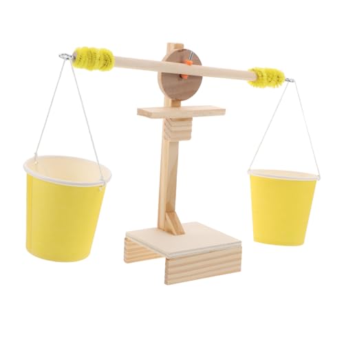 BESPORTBLE Niedliche Balanceskala für DIY Wissenschafts Kit für Stem Bildung Kreative Experimente im Klassenzimmer Einzigartiges Design Fördert und Kreativität von BESPORTBLE