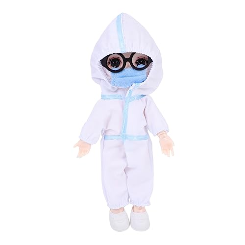 BESPORTBLE Niedliche Krankenschwester Puppe mit Schutzanzug Weiches Material Detailreiches Design für Kostümierung BESPORTBLE Niedliche Krankenschwester Puppe mit Schutzanzug Weiches Material Detailreiches Design für Kostümierung von BESPORTBLE
