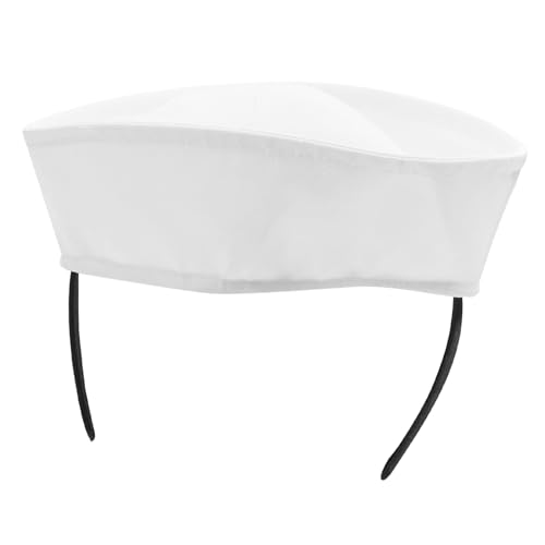 BESPORTBLE Niedliche Weiße Mini Haustiermütze Weicher Langlebiger Sailor Hut Bequemes Cosplay Accessoire für Hunde und Katzen für Partys Fotos und Täglichen Gebrauch BESPORTBLE Niedliche Weiße Mini Haustiermütze Weicher Langlebiger Sailor Hut Bequemes Cosplay Accessoire für Hunde und Katzen für Partys Fotos und Täglichen Gebrauch von BESPORTBLE
