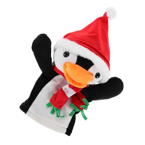BESPORTBLE Niedlicher Weihnachts Pinguin Handpuppe Plüsch Fingerpuppen für Interaktive Geschichtenerzählung für Eltern Junge Mädchen Spiele Festliche Dekoration BESPORTBLE Niedlicher Weihnachts Pinguin Handpuppe Plüsch Fingerpuppen für Interaktive Geschichtenerzählung für Eltern Junge Mädchen Spiele Festliche Dekoration von BESPORTBLE