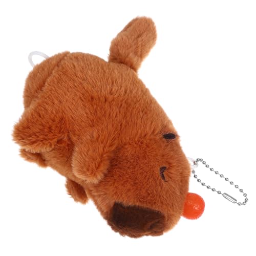 BESPORTBLE Niedliches Capybara Plüschtier Kuscheltier Cartoon Design Weiches Stofftier als Dekoration für Sofa und Tasche Angenehm und Detailreich als oder Sammelobjekt BESPORTBLE Niedliches Capybara Plüschtier Kuscheltier Cartoon Design Weiches Stofftier als Dekoration für Sofa und Tasche Angenehm und Detailreich als oder Sammelobjekt von BESPORTBLE