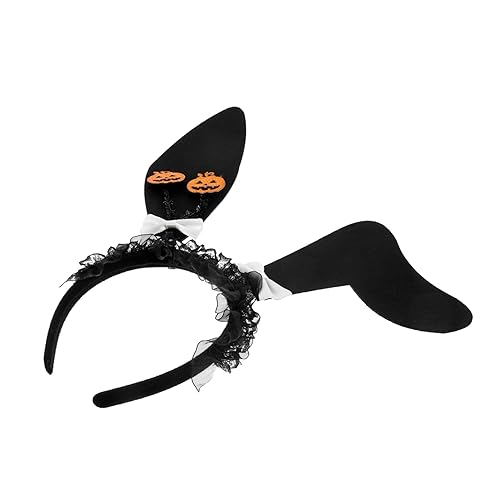 BESPORTBLE Niedliches Hasenohren Haarreif Halloween Kostüm Zubehör Leichtes Langlebiges Cosplay Stirnband für Party Foto Requisite Bequemes Tragen für Frauen und Mädchen von BESPORTBLE