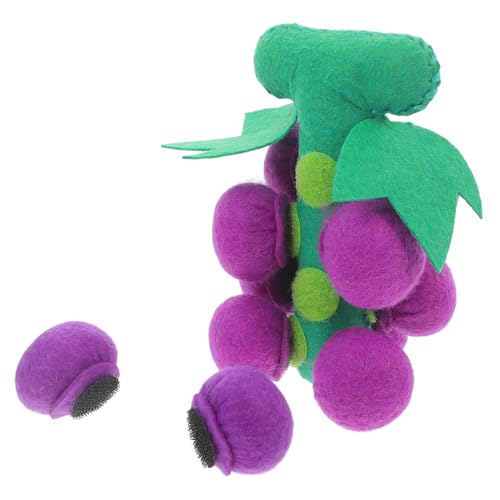 BESPORTBLE Non Woven Stoff Trauben Klein Robust für Montessori Frühförderung Hand Auge Koordination Sicher und Langlebig für Jungen Mädchen BESPORTBLE Non Woven Stoff Trauben Klein Robust für Montessori Frühförderung Hand Auge Koordination Sicher und Langlebig für Jungen Mädchen von BESPORTBLE