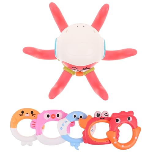 BESPORTBLE Octopus Ring Toss Wasserspielzeug für Junge Mädchen Interaktives Bade Poolspiel mit Hautfreundlichem Sicherem Material Fördert Geschicklichkeit und Spaß Beim Werfen für Drinnen und von BESPORTBLE