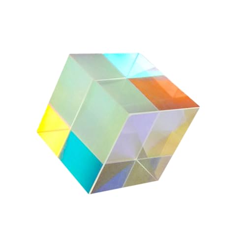 BESPORTBLE Optischer Glaswürfel Präzise Geschnittenes RGB Dispersion Prisma Für Lichtbrechung Pädagogische Experimente Und Wohnraumdekoration BESPORTBLE Optischer Glaswürfel Präzise Geschnittenes RGB Dispersion Prisma Für Lichtbrechung Pädagogische Experimente Und Wohnraumdekoration von BESPORTBLE