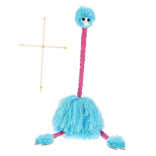 BESPORTBLE Ostrich Marionette Handpuppe Interaktive Plüschpuppe Bildungsspielzeug Für Tierische Marionette Lernen von BESPORTBLE