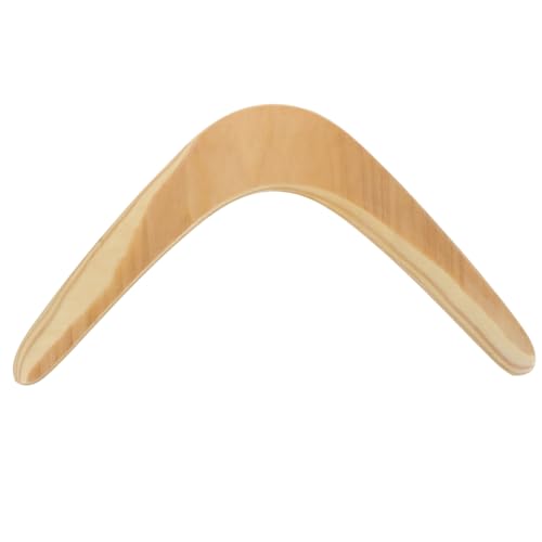 BESPORTBLE 1 Stück Handgefertigter Holz-Bumerang FüR Kinder Und Erwachsene, Umweltfreundliches V-Form Wurfspielzeug FüR Outdoor-Spaß Und PräZise RüCkkehr von BESPORTBLE