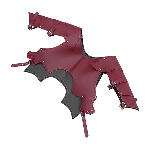 BESPORTBLE PU Schulterpanzer Kostüm Schulterarmors für Cosplay für Halloween und Mittelalterliche BESPORTBLE PU Schulterpanzer Kostüm Schulterarmors für Cosplay für Halloween und Mittelalterliche von BESPORTBLE