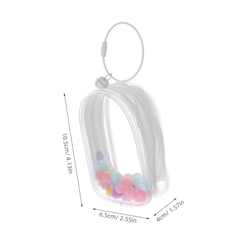 BESPORTBLE PVC Transparente Puppen Tragetasche mit Reißverschluss Glocke und Ring Hochwertige Mini figurentasche zur Staubdichten Aufbewahrung und Präsentation von Sammelfiguren und Puppen BESPORTBLE PVC Transparente Puppen Tragetasche mit Reißverschluss Glocke und Ring Hochwertige Mini figurentasche zur Staubdichten Aufbewahrung und Präsentation von Sammelfiguren und Puppen von BESPORTBLE