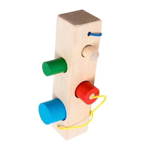 BESPORTBLE Pädagogisches Holzspielzeug für Sensory Matching Toy Motorischen Fähigkeiten und Kognitiver Entwicklung Farbenfrohe Blöcke zur Verbesserung des BESPORTBLE Pädagogisches Holzspielzeug für Sensory Matching Toy Motorischen Fähigkeiten und Kognitiver Entwicklung Farbenfrohe Blöcke zur Verbesserung des von BESPORTBLE