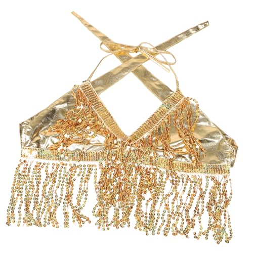 BESPORTBLE Glitzerndes Pailletten-top Mit Fransen Für Damen Halloween-kostüm Tanzaufführung BESPORTBLE Glitzerndes Pailletten-top Mit Fransen Für Damen Halloween-kostüm Tanzaufführung von BESPORTBLE