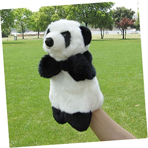 BESPORTBLE Panda Handpuppe Plüsch Weiches Stofftier Kuscheltier für Rollenspiel Eltern Junge Mädchen Interaktiv Storytelling von BESPORTBLE