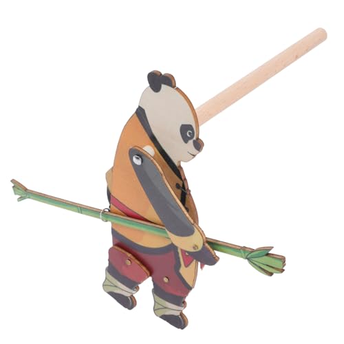 BESPORTBLE Panda Handpuppen Für DIY Schattenpuppenspiel Pädagogisches Für Kreative Unterhaltung Aus Hochwertigem Material Für Theateraufführungen Und Geschichtenerzählen von BESPORTBLE