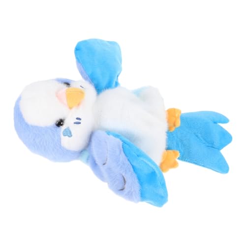 BESPORTBLE Papagei Handpuppe aus Plüsch Interaktive Tier Handpuppe für Geschichtenerzählen und Rollenspiele Fördert Sprachentwicklung und Motorische Fähigkeiten Handgefertigtes von BESPORTBLE