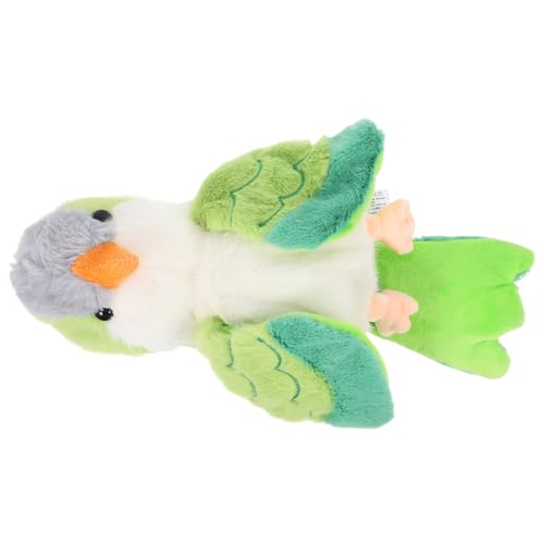 BESPORTBLE Papagei Handpuppe für Niedliches Plüschspielzeug Familienbindung und Kreativem für Geschichtenerzählen und Rollenspiele BESPORTBLE Papagei Handpuppe für Niedliches Plüschspielzeug Familienbindung und Kreativem für Geschichtenerzählen und Rollenspiele von BESPORTBLE