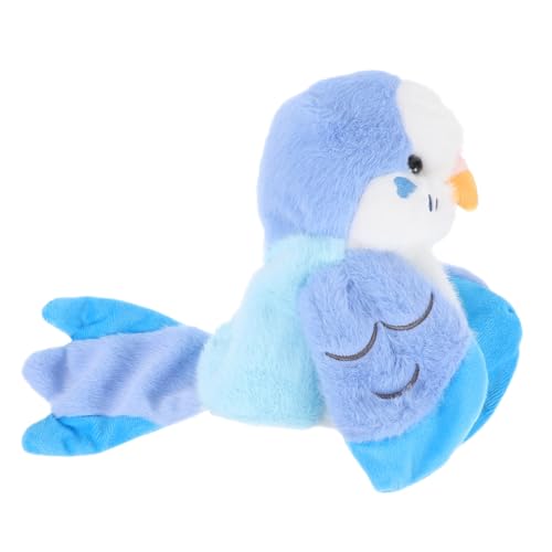 BESPORTBLE Papageien Handpuppe für Weiche Plüsch Vogel Handpuppe Interaktives für Rollenspiele und Puppentheater Handgefertigte Stofftier Puppe von BESPORTBLE