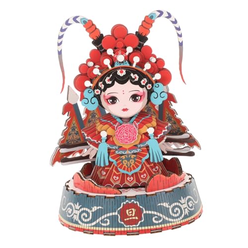 BESPORTBLE Papierpuzzle Peking Oper Figurenmodell DIY Bastelspielzeug für Fördert Geschicklichkeit Räumliches und Kreativität Detailgetreue Peking Oper Frauenfigur zum Zusammenbauen BESPORTBLE Papierpuzzle Peking Oper Figurenmodell DIY Bastelspielzeug für Fördert Geschicklichkeit Räumliches und Kreativität Detailgetreue Peking Oper Frauenfigur zum Zusammenbauen von BESPORTBLE