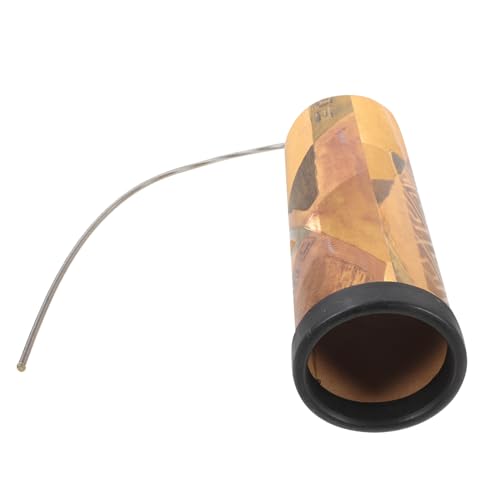 BESPORTBLE Percussion Instrument Donnertrommel mit Imitations Lammfell Langlebiges Musikspielzeug für Musikunterricht Partys und Frühe Pädagogisches Schlaginstrument für Jungen und Mädchen von BESPORTBLE