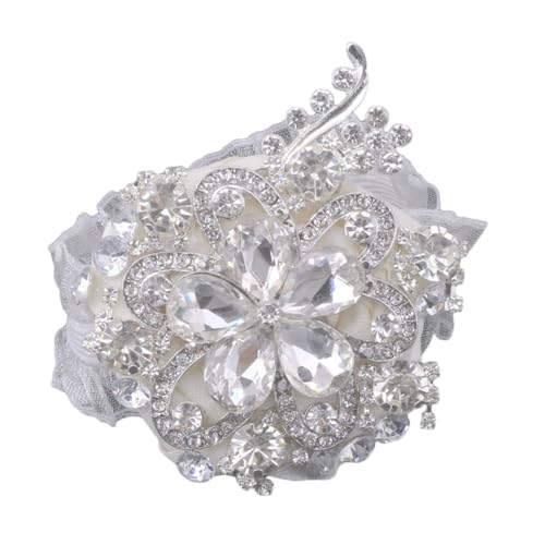 BESPORTBLE Perlen und Strass Wrist Corsage mit Seidenblumen Elastisches Armband für Hochzeiten Brautjungfern und Festliche Anlässe Stilvolles Handgelenkschmuckstück für Brautpartys und BESPORTBLE Perlen und Strass Wrist Corsage mit Seidenblumen Elastisches Armband für Hochzeiten Brautjungfern und Festliche Anlässe Stilvolles Handgelenkschmuckstück für Brautpartys und von BESPORTBLE